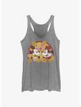 Disney Mickey Mouse Mickey & Minnie Spring Bloom Womens Tank Top, GRAY HTR, hi-res