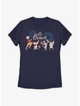 Disney Winnie The Pooh Be Brave Womens T-Shirt, NAVY, hi-res