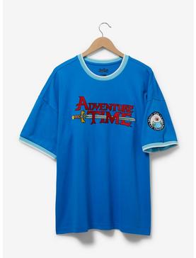 Adventure Time Logo Ringer T-Shirt - BoxLunch Exclusive, , hi-res