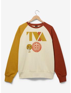 Marvel Loki Time Variance Authority Logo Color Block Crewneck - BoxLunch Exclusive, , hi-res
