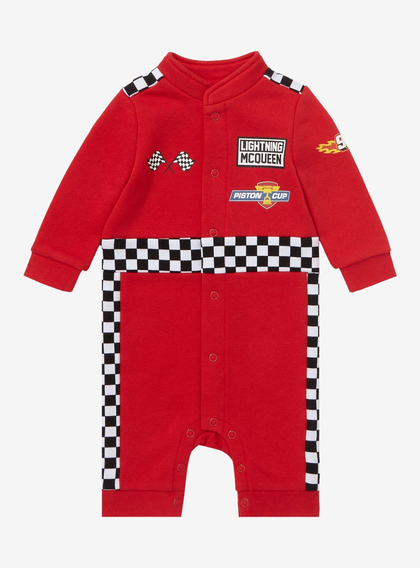 Disney Pixar Cars Racing Suit Infant One-Piece - BoxLunch Exclusive, , hi-res