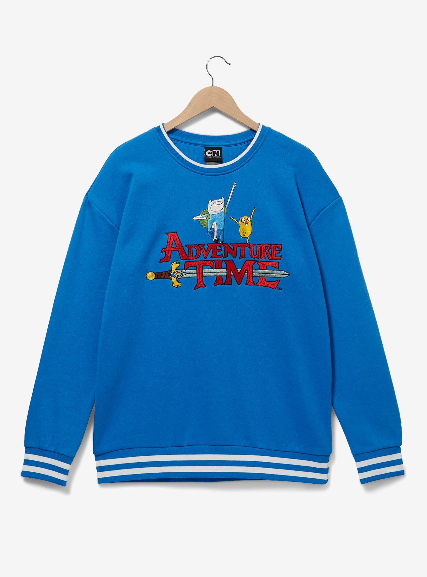 Adventure Time Logo Crewneck BoxLunch Exclusive BoxLunch