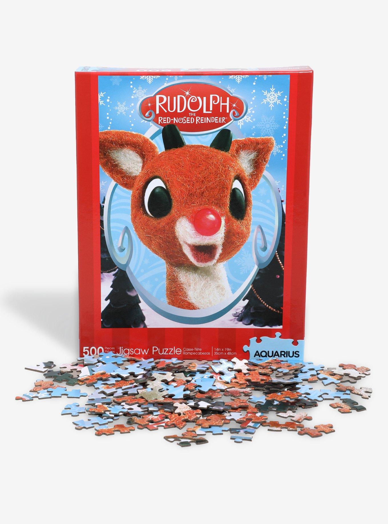 Rudolph The Red-Nosed Reindeer Portrait Puzzle