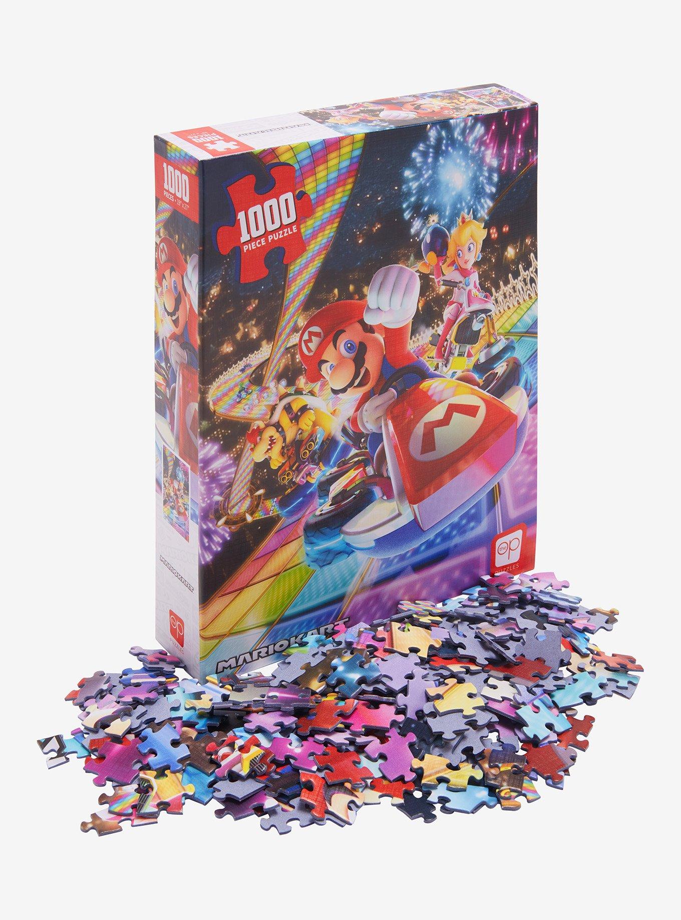 Mario Kart Rainbow Road Jigsaw Puzzle, 1000-Pieces  Rainbow road mario  kart, Mario kart, Rainbow road
