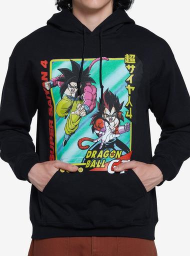 Dragon Ball GT Goku Vegeta Super Saiyan Hoodie Hot Topic