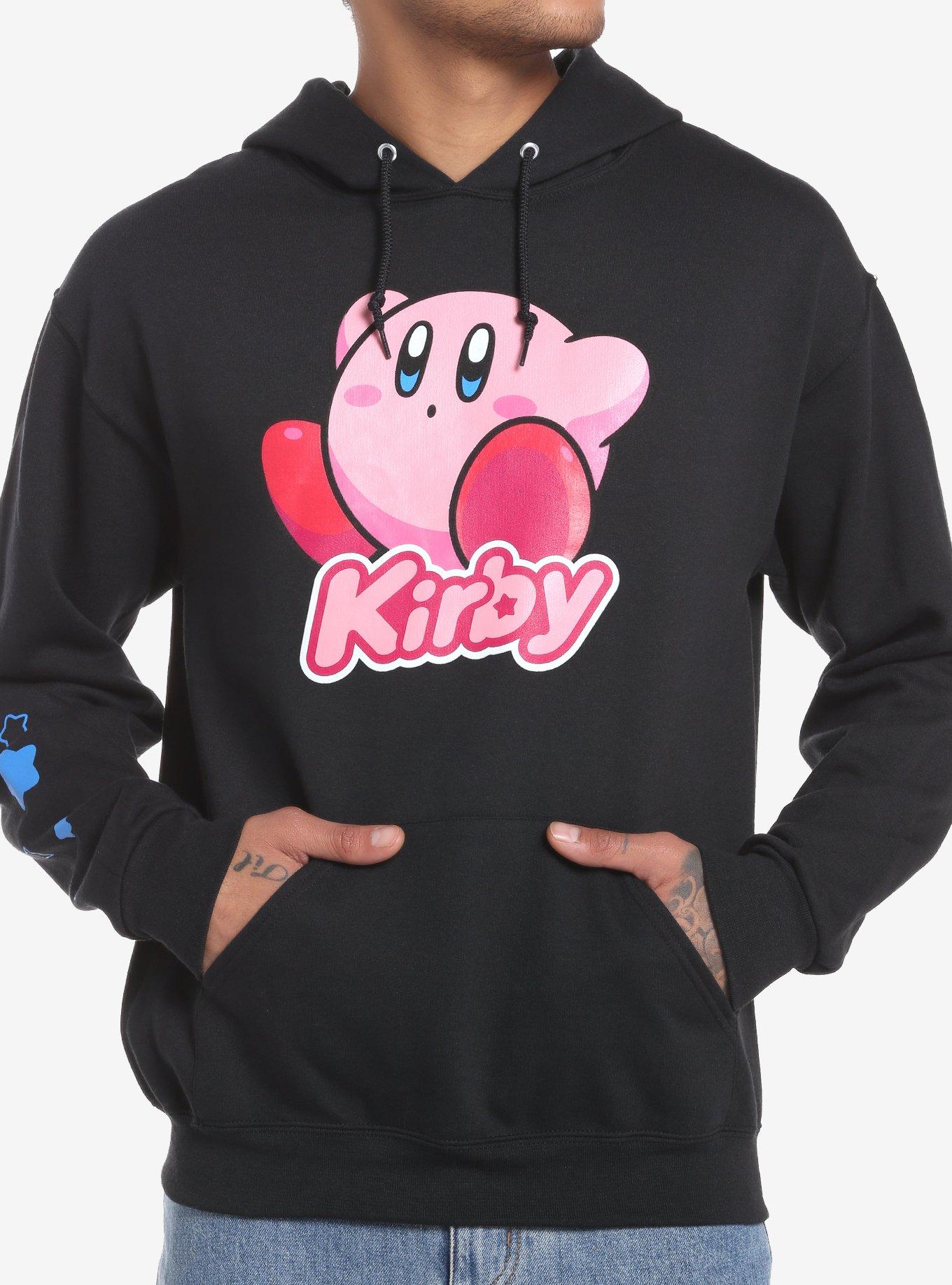 Kirby Sit Blue Star Hoodie, PINK, hi-res