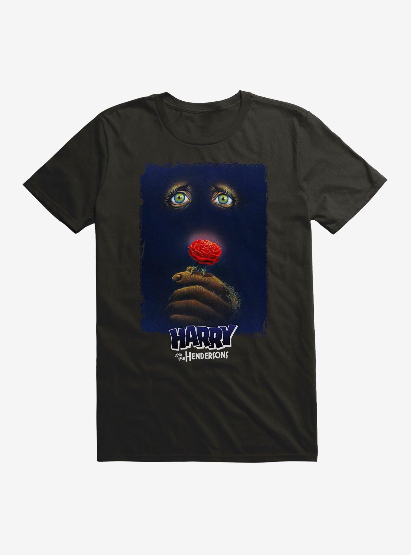 Harry And The Hendersons Sasquatch Rose T-Shirt, , hi-res