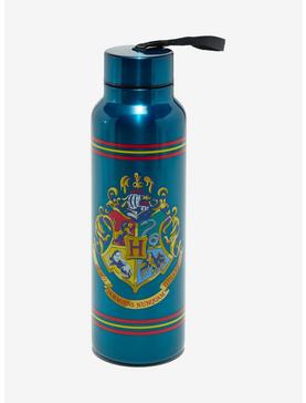 Harry Potter Hogwarts Crest Steel Water Bottle, , hi-res