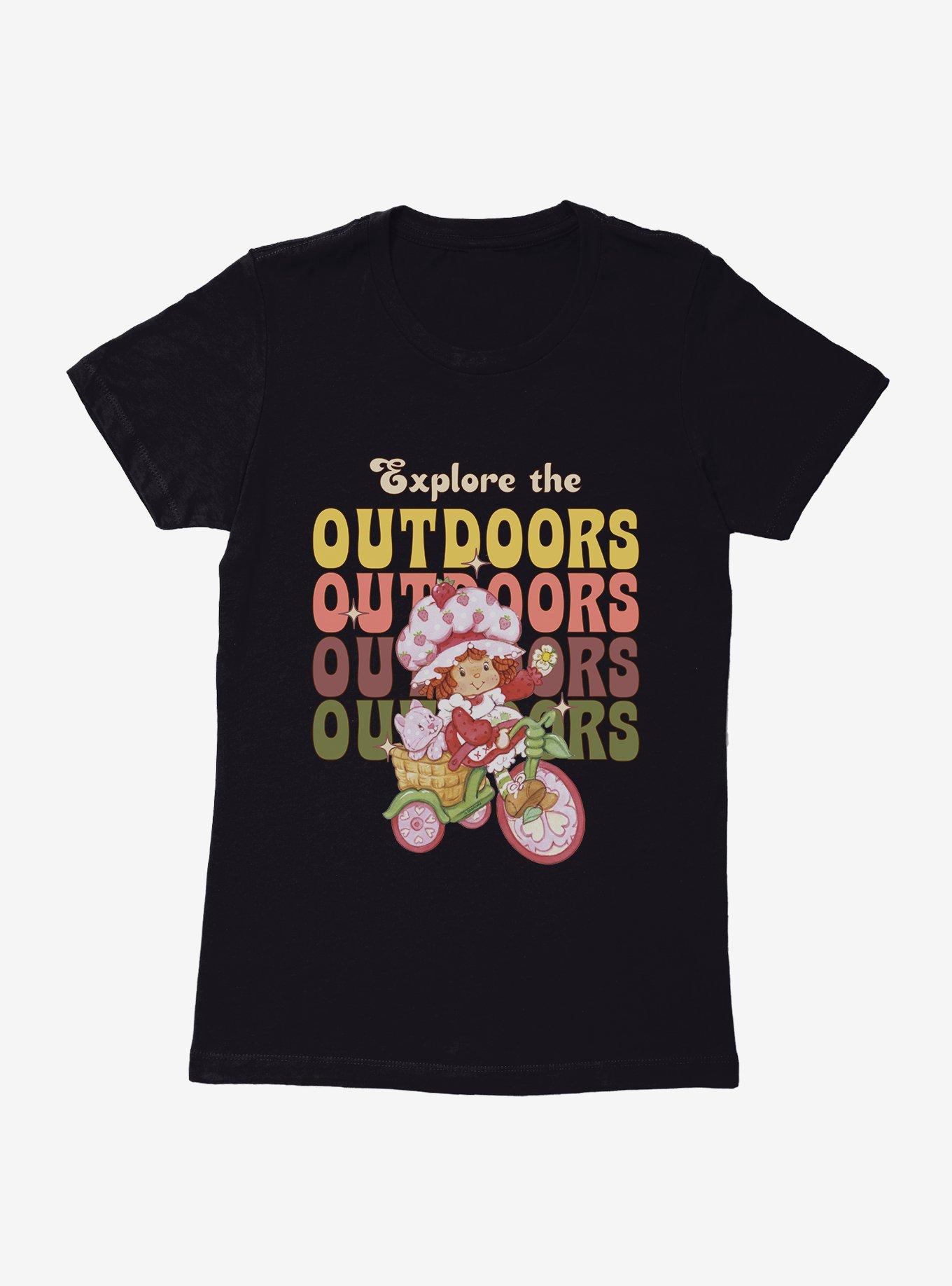 Strawberry Shortcake Explore The Outdoors Womens T-Shirt, , hi-res