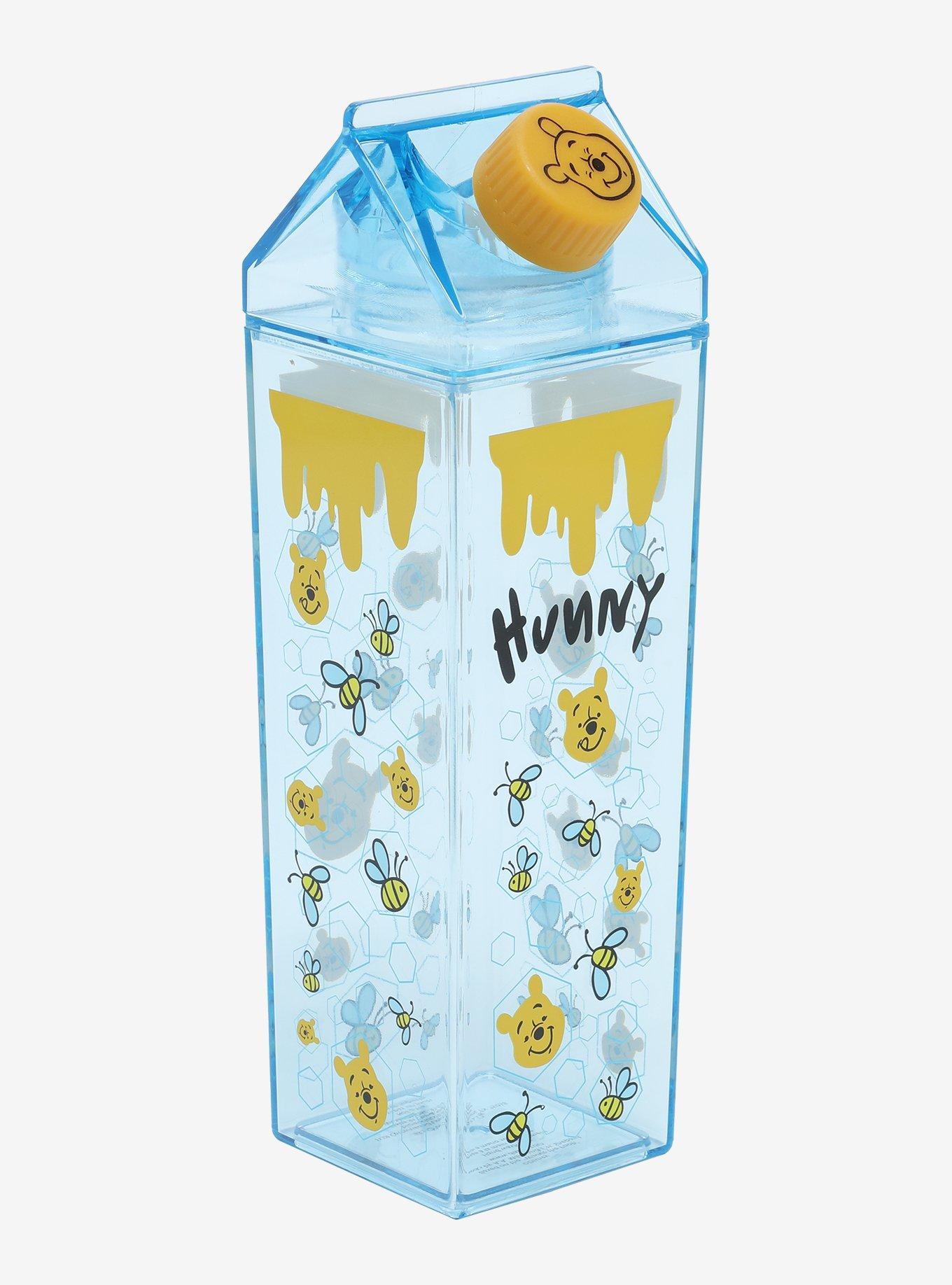 Disney Winnie The Pooh Bee Milk Carton Water Bottle, , hi-res
