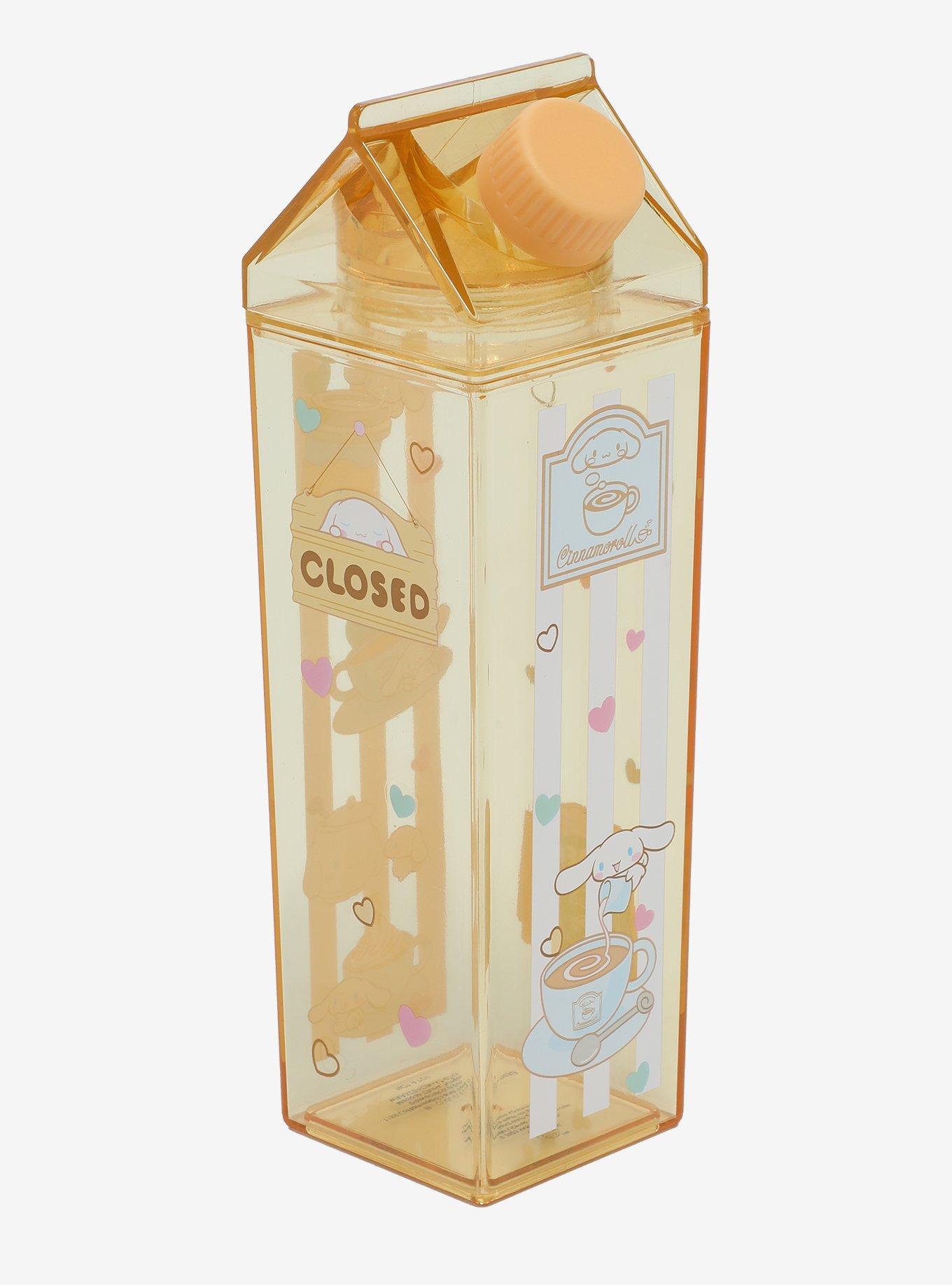 Cinnamoroll Cafe Milk Carton Water Bottle, , hi-res
