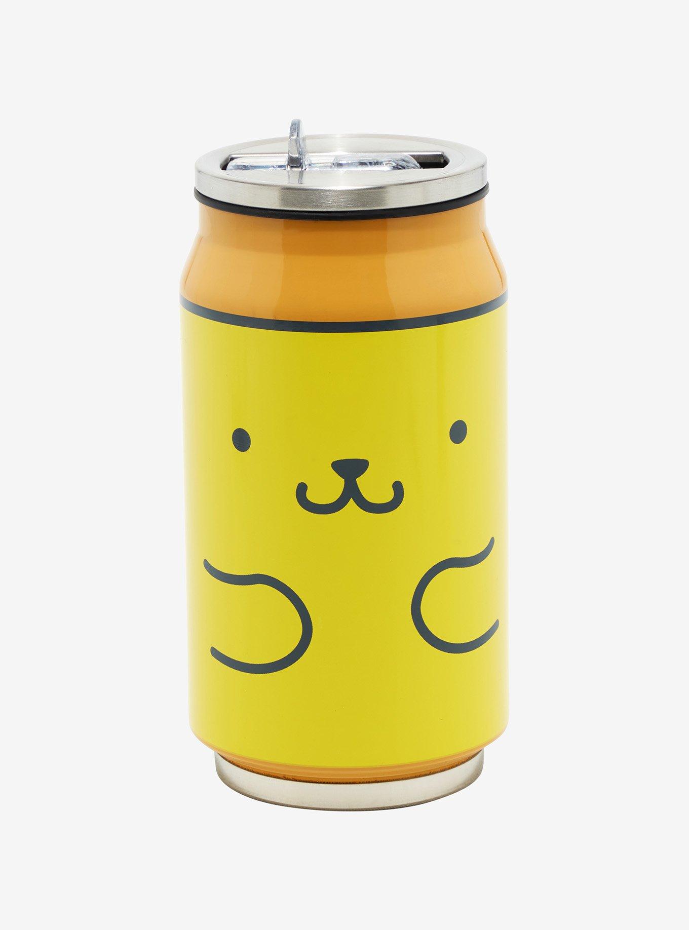 Pompompurin Face Soda Can Water Bottle