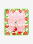 Strawberry Pearl Bracelet Set - BoxLunch Exclusive, , hi-res