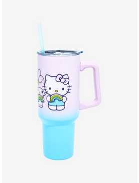 Hello Kitty And Friends Rainbow Ombre Tumbler Travel Cup, , hi-res