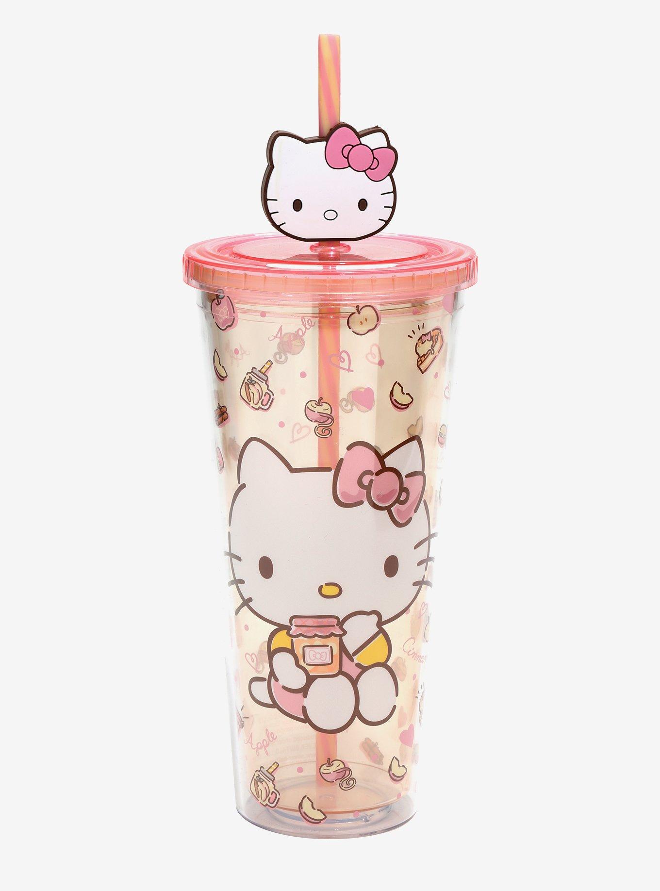 Hello Kitty Apple Acrylic Travel Cup, , hi-res