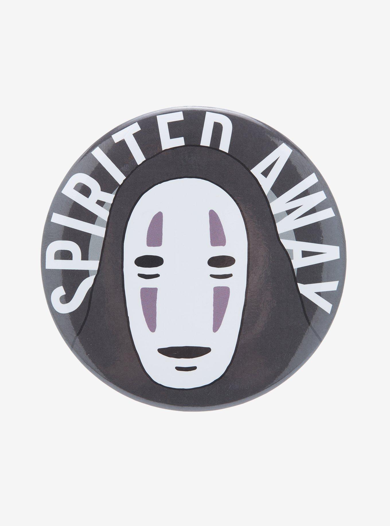 Studio Ghibli Spirited Away No-Face 3 Inch Button, , hi-res