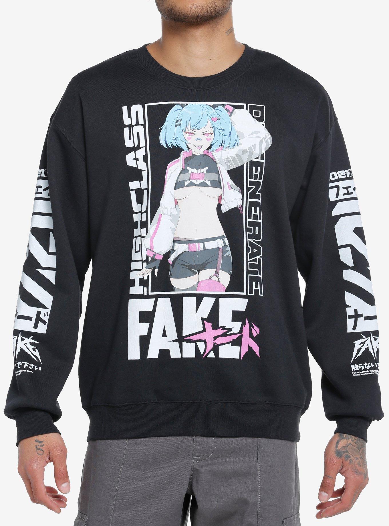 Fake Nerd Zyla Degenerate Sweatshirt, , hi-res