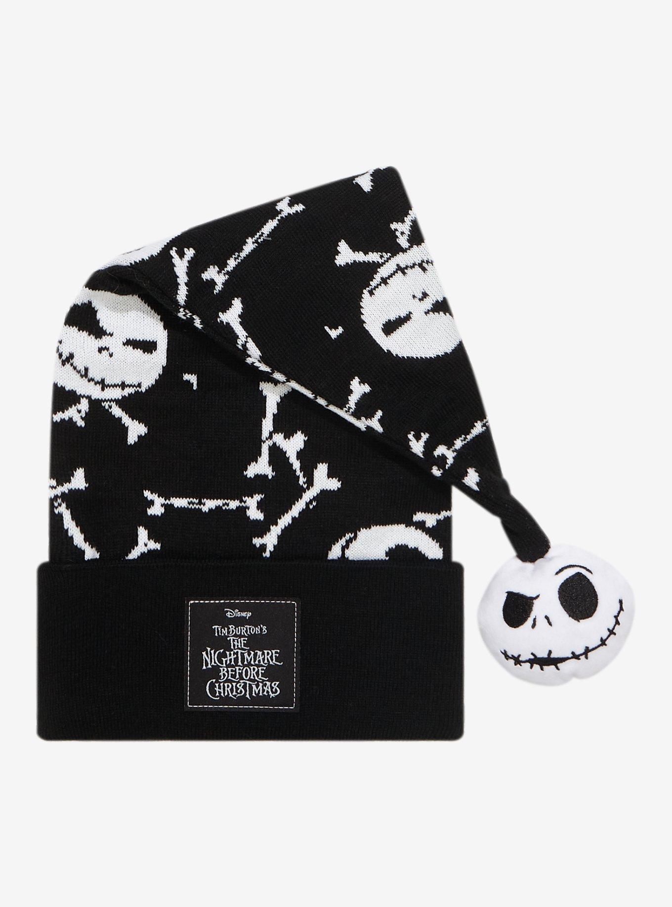 The Nightmare Before Christmas Jack Santa Knit Hat, , hi-res