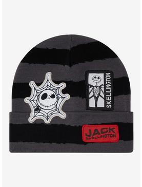 The Nightmare Before Christmas Jack Patches Stripe Beanie, , hi-res
