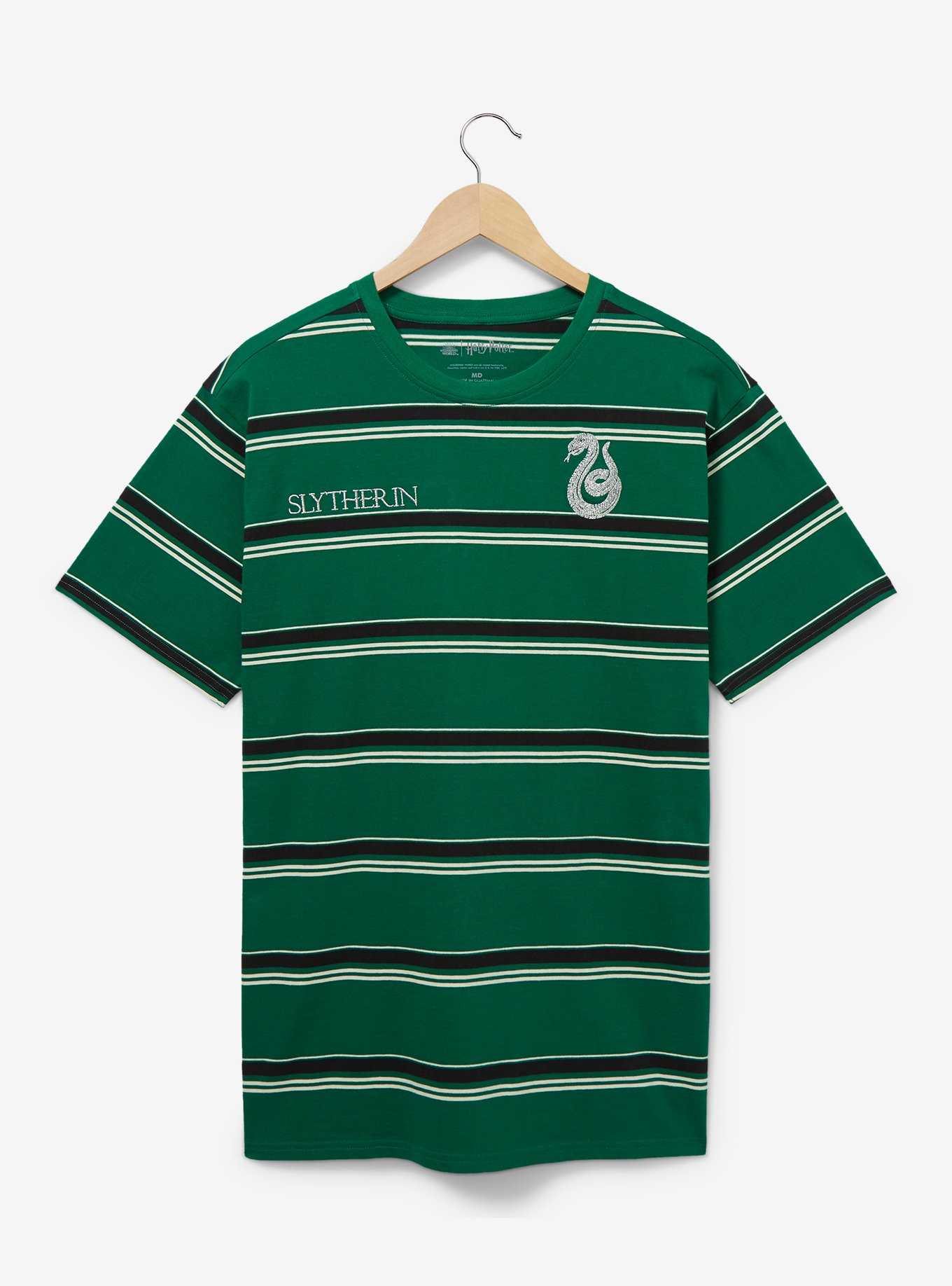 Harry Potter Striped Slytherin Mascot T-Shirt - BoxLunch Exclusive, , hi-res
