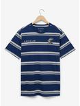 Harry Potter Striped Ravenclaw Mascot T-Shirt - BoxLunch Exclusive, NAVY, hi-res
