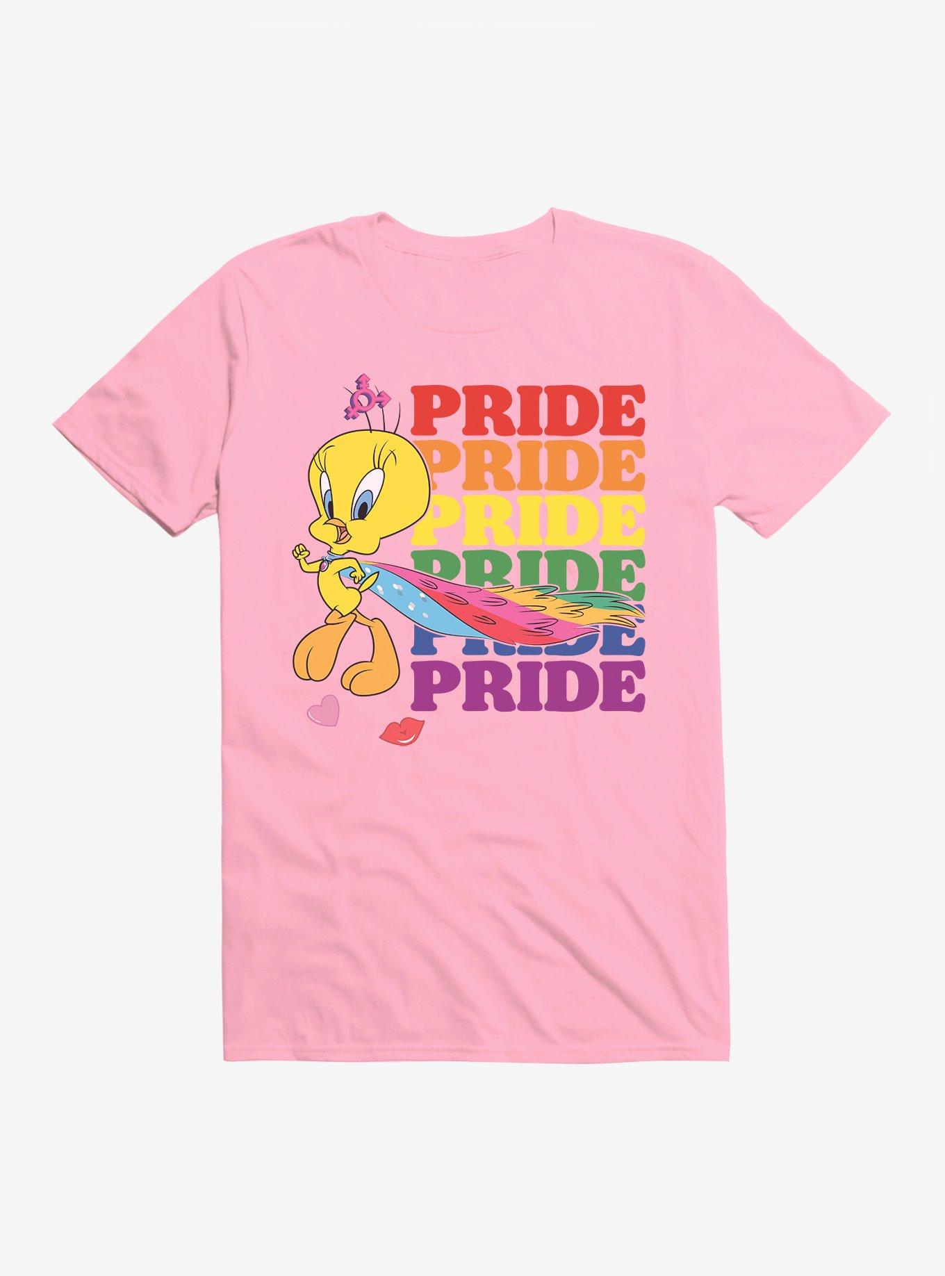 Looney Tunes Tweety Bird Pride Cape T-Shirt, CHARITY PINK, hi-res