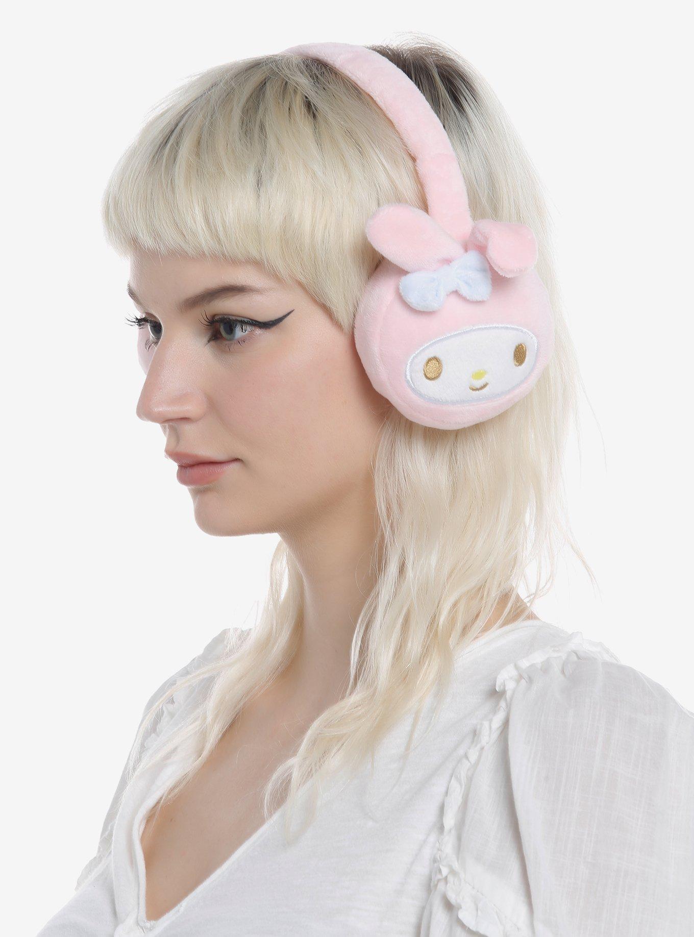 My Melody Plush Earmuffs, , hi-res