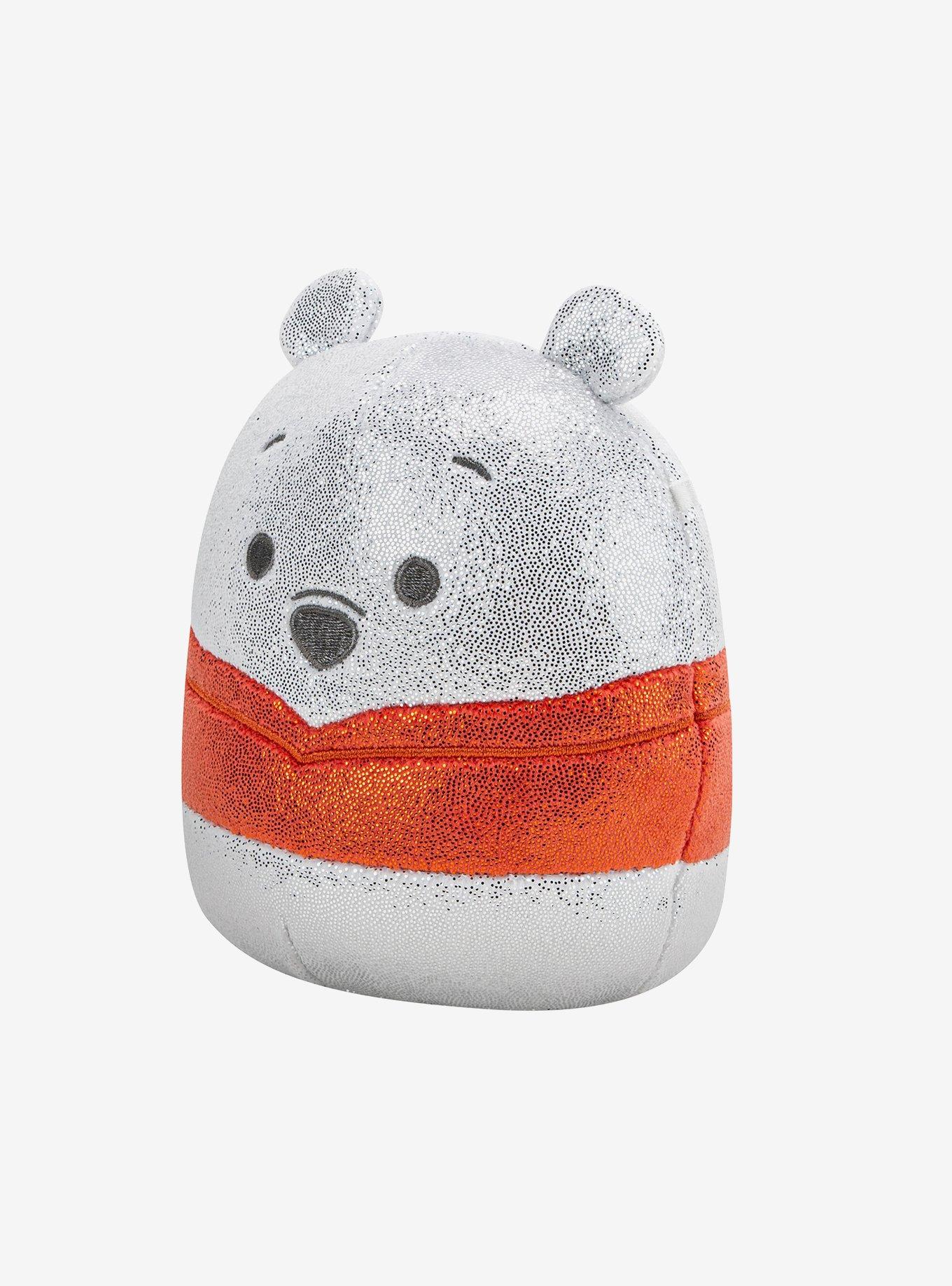 Squishmallows Disney 100 Winnie the Pooh Glittery Pooh Bear 5 Inch Plush, , hi-res