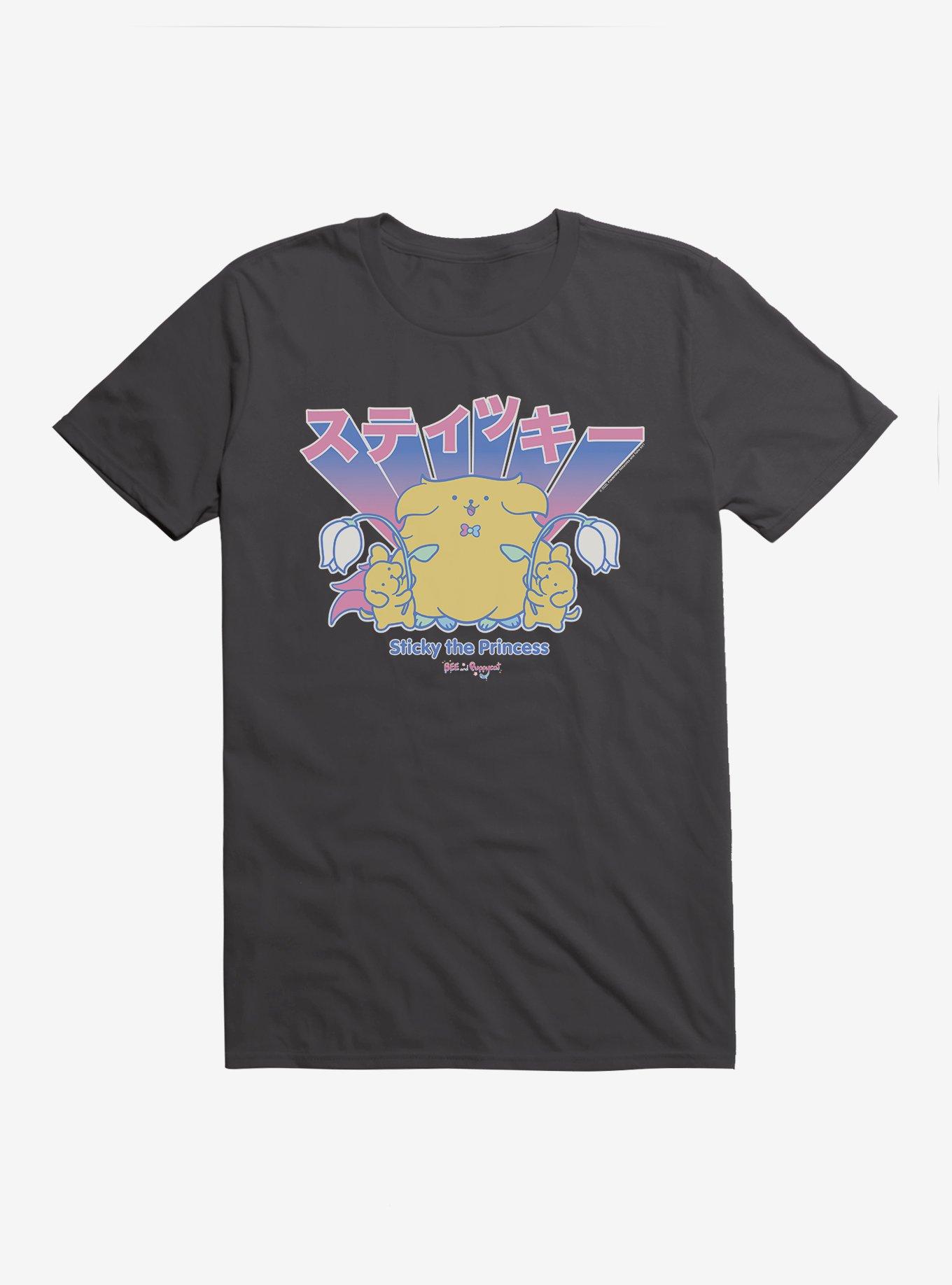 Bee And Puppycat Sticky The Princess T-Shirt, HEAVY METAL, hi-res