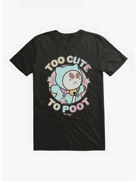 Bee And Puppycat Too Cute To Poot T-Shirt, , hi-res