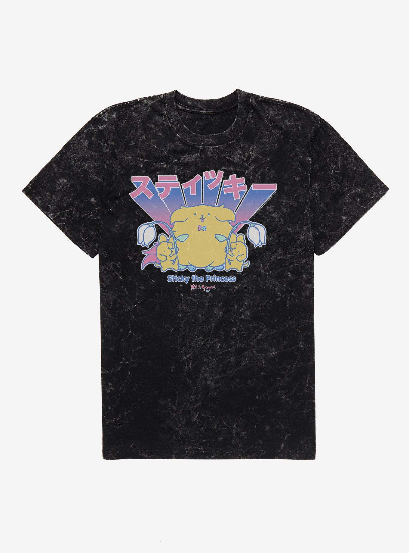 Bee And Puppycat Sticky The Princess Mineral Wash T-Shirt, , hi-res