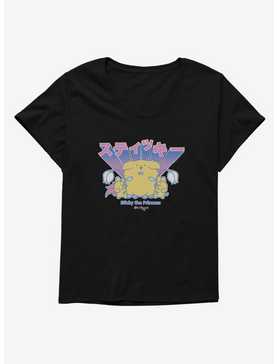 Bee And Puppycat Sticky The Princess Womens T-Shirt Plus Size, , hi-res