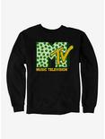 MTV Alien Logo Sweatshirt, BLACK, hi-res
