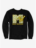 MTV Pineapple Logo Sweatshirt, BLACK, hi-res