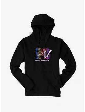 MTV Rainbow Cheetah Logo Hoodie, , hi-res