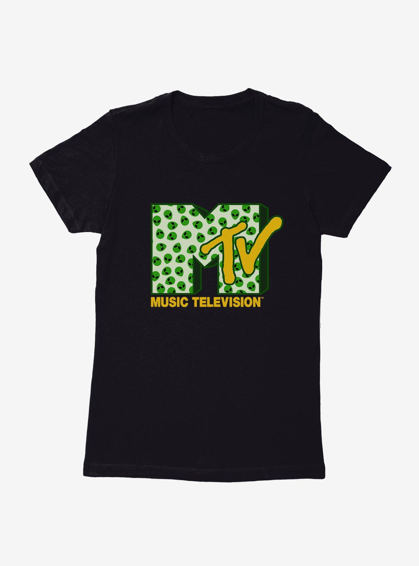 MTV Alien Logo Womens T-Shirt, , hi-res