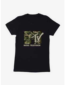 MTV Camo Logo Womens T-Shirt, , hi-res