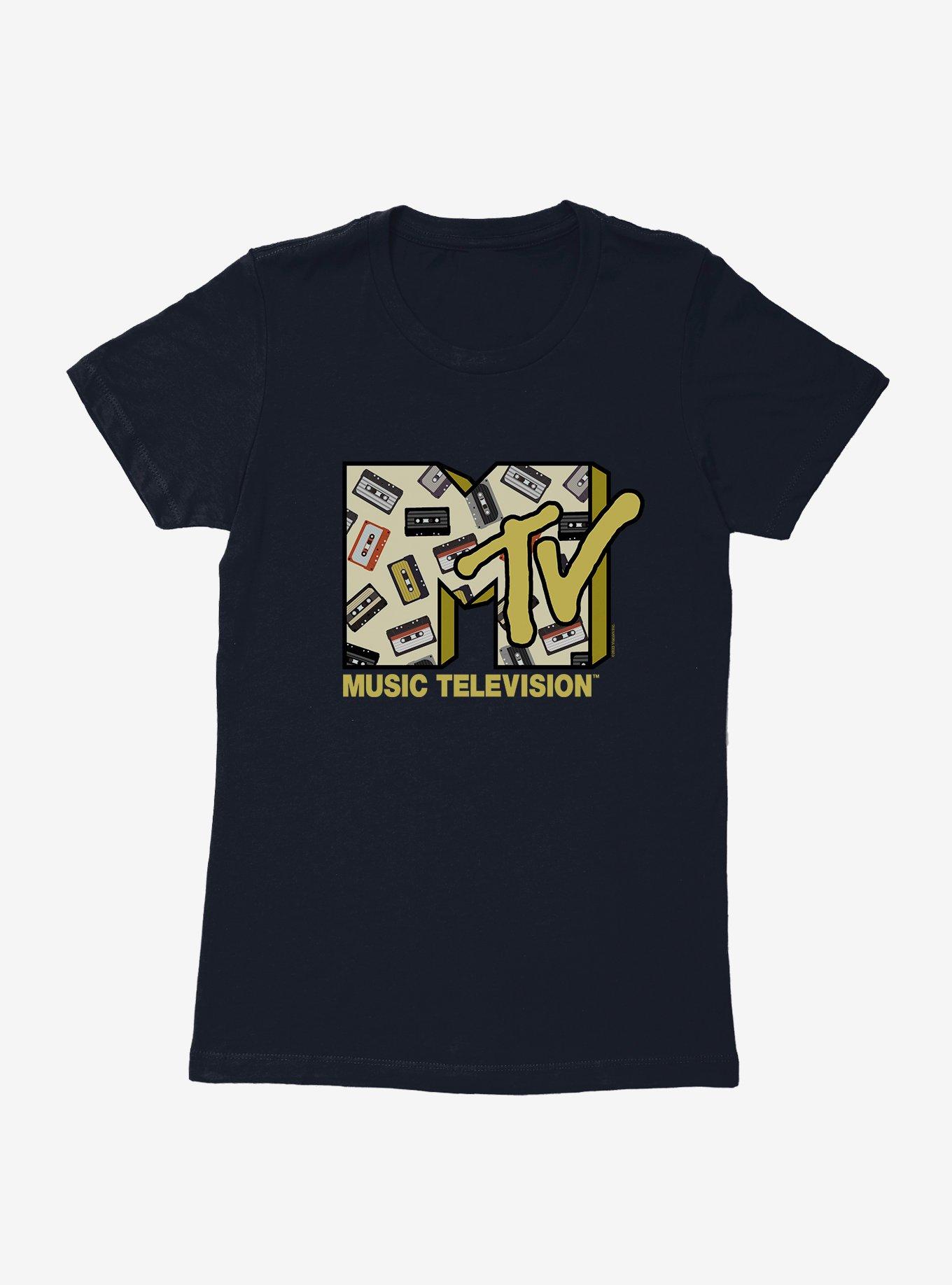 MTV Cassette Logo Womens T-Shirt