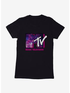 Plus Size MTV Galaxy Logo Womens T-Shirt, , hi-res