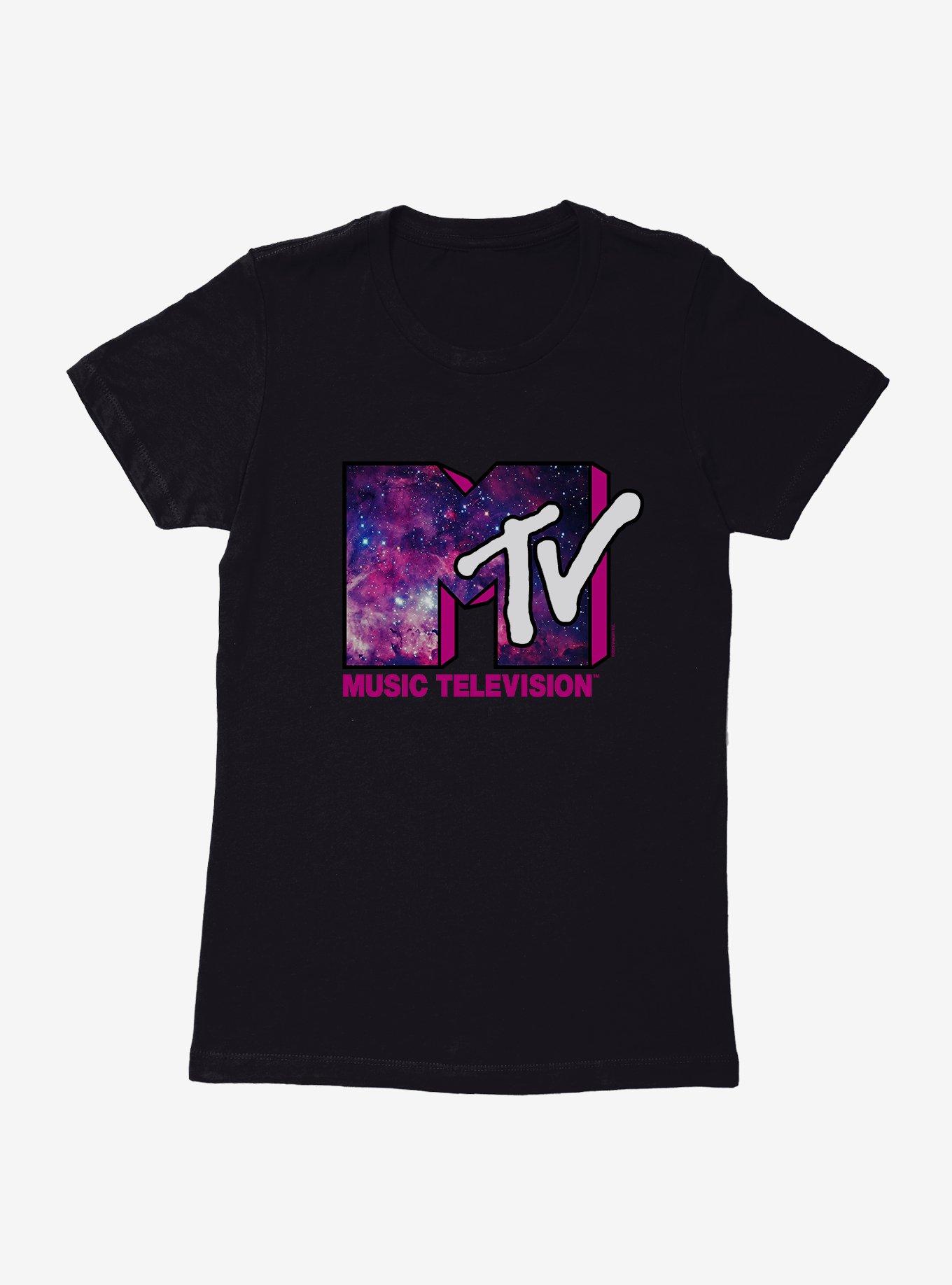 MTV Galaxy Logo Womens T-Shirt, , hi-res