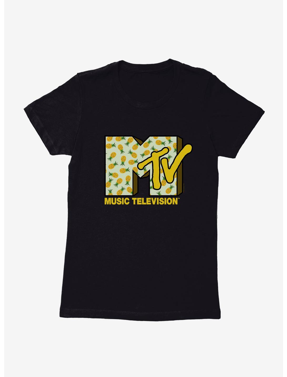 MTV Pineapple Logo Womens T-Shirt, , hi-res