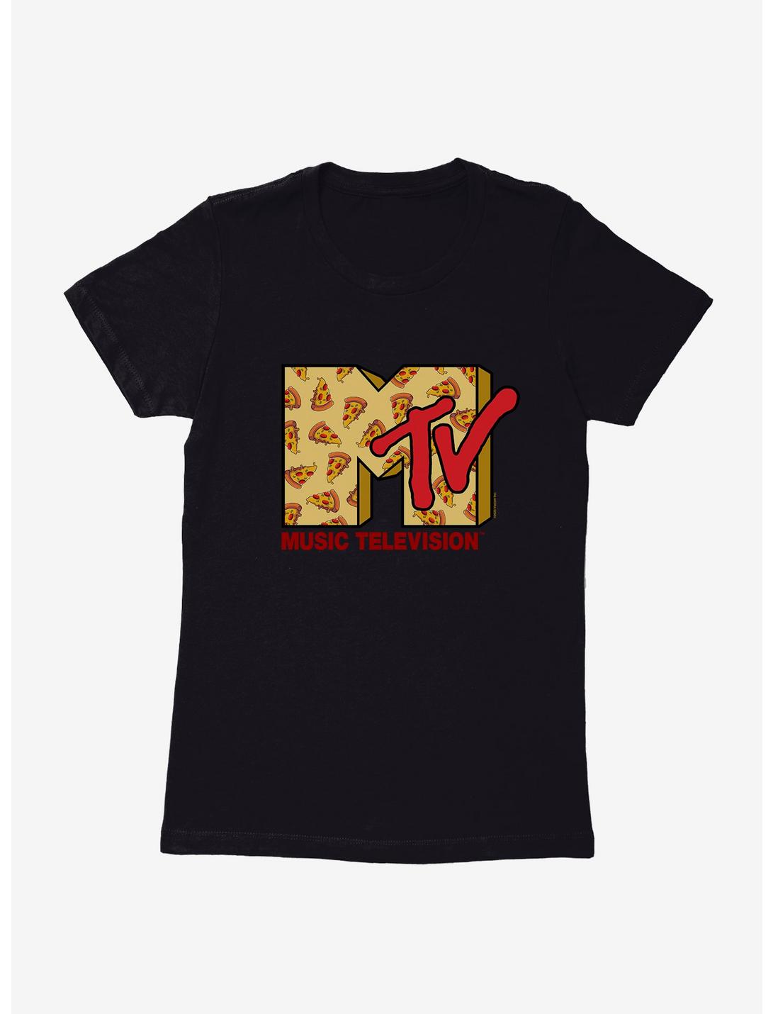 MTV Pizza Logo Womens T-Shirt, , hi-res