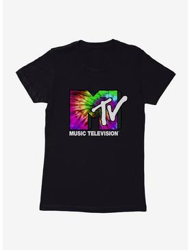 Plus Size MTV Tie Dye Logo Womens T-Shirt, , hi-res