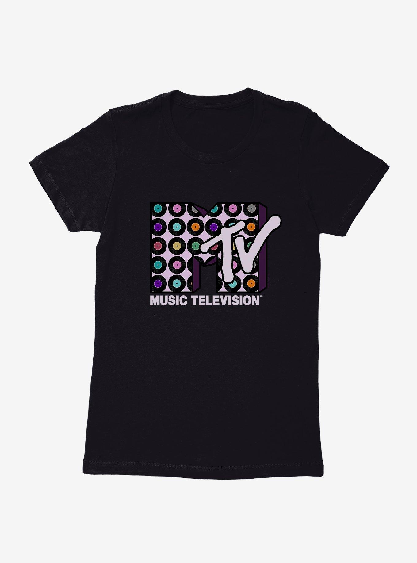 MTV Vinyl Logo Womens T-Shirt, , hi-res