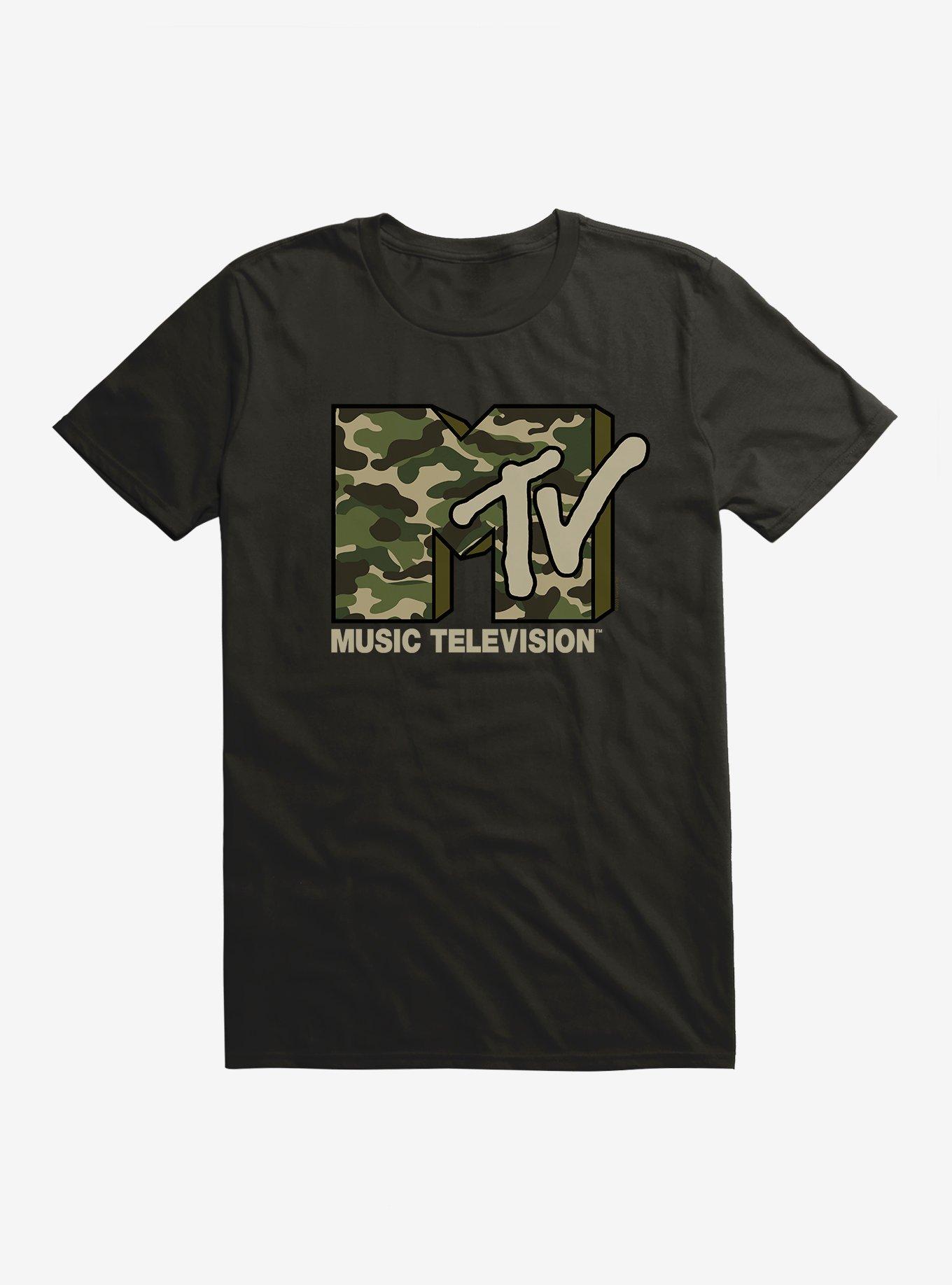 MTV Camo Logo T-Shirt, , hi-res