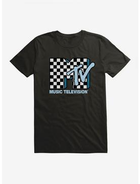 Plus Size MTV Checkerboard Logo T-Shirt, , hi-res
