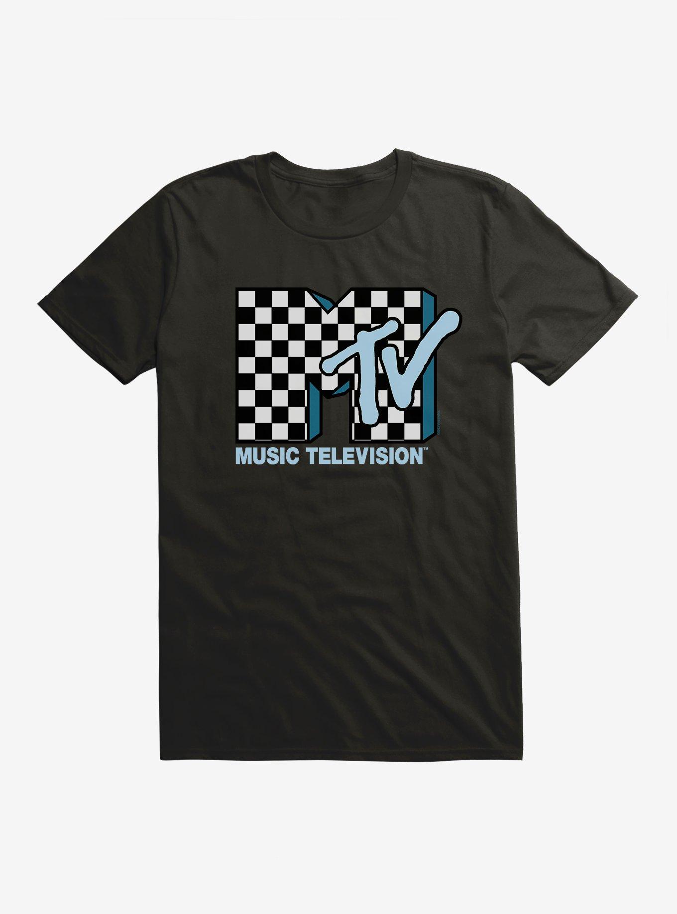 MTV Checkerboard Logo T-Shirt, , hi-res