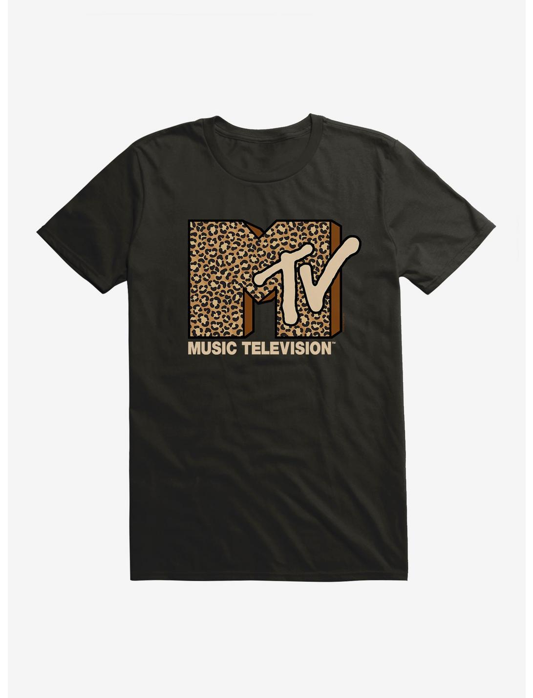 MTV Leopard Logo T-Shirt, , hi-res