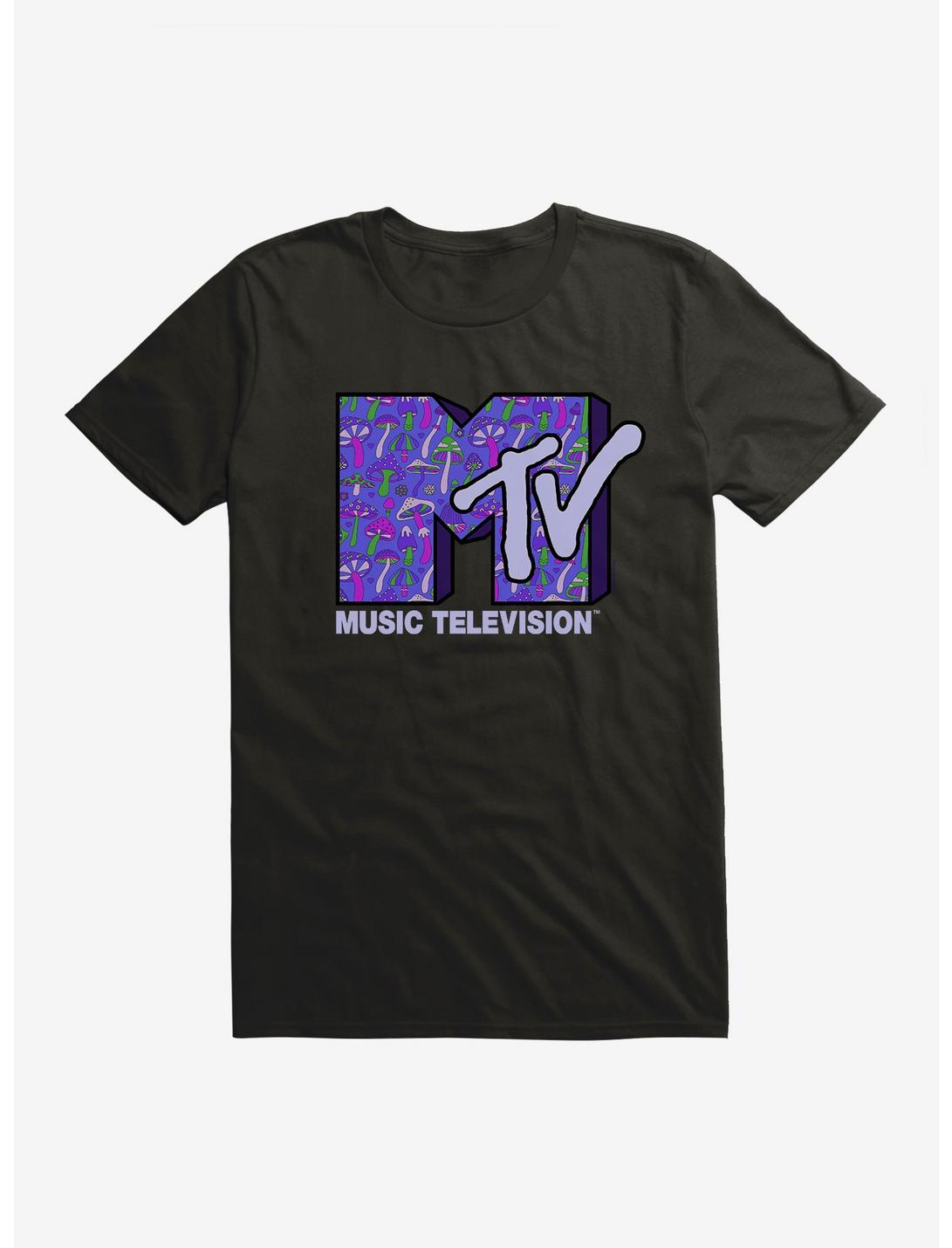 MTV Mushrooms Logo T-Shirt, , hi-res