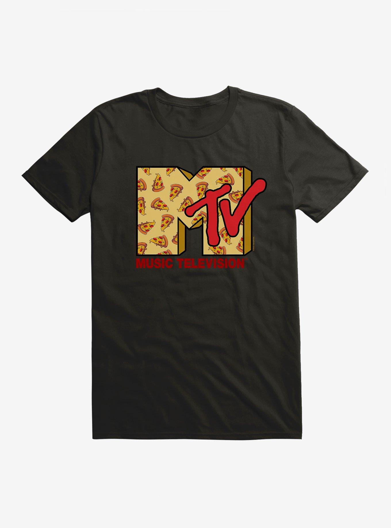 MTV Pizza Logo T-Shirt, , hi-res